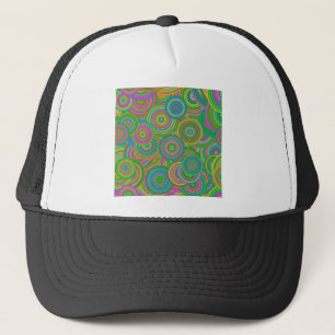 Casquette cercles rétro