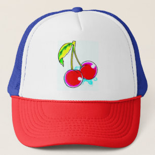 Casquette cerise 2