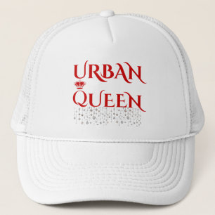 CASQUETTE CERISE PINK URBAN CROWN RARE DIAMOND MOUSSE FEMME