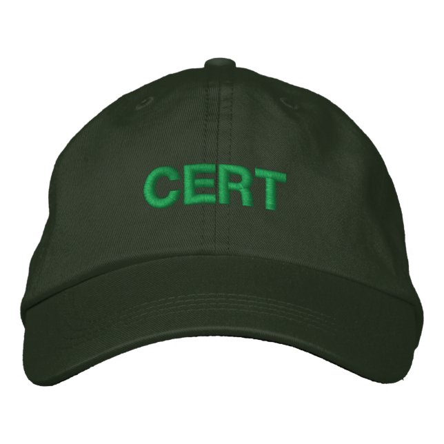 CASQUETTE CERT (Devant)