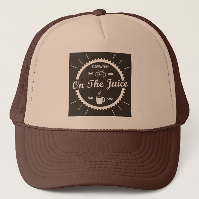 Casquette Certainement Sur Le Jus Cycling (Devant)
