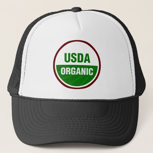 Casquette Certificat biologique USDA (Devant)