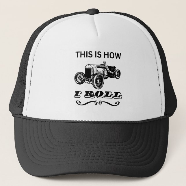 Casquette C'est comme ça que je roule (Devant)