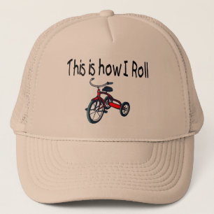 Casquette C'est comment je roule (le tricycle rouge)