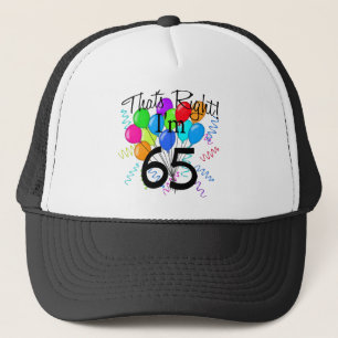 Casquette C'est juste que j'ai 65 ans - anniversaire