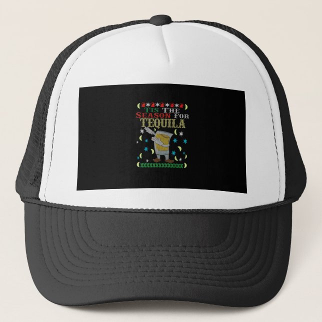 Casquette C'Est La Saison De Tequila Dabbing Christmas Alcoh (Devant)