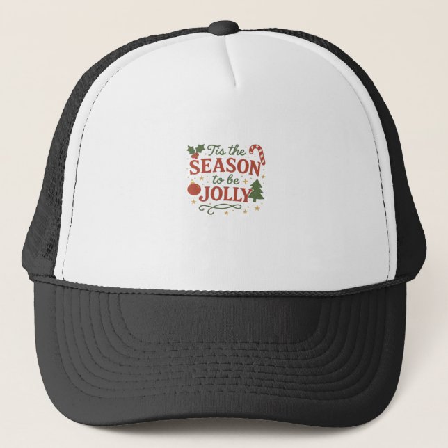Casquette C'Est La Saison D'Être Design Style Créatif (Devant)