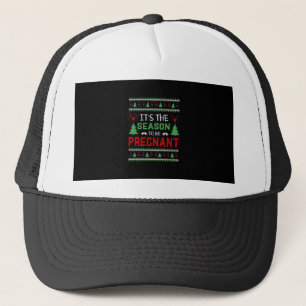 Casquette C'Est La Saison D'Être Enceinte Noël Drôle