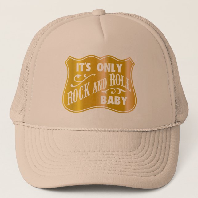 Casquette C'est seulement Rock and Roll Baby (Devant)