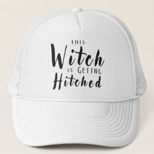 Casquette Cette Sorcière Se Marie Mariée d'Halloween 