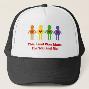 Casquette Cette terre a été faite pour toi et moi