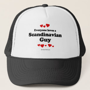 Casquette Chacun aime un T-shirt scandinave de type