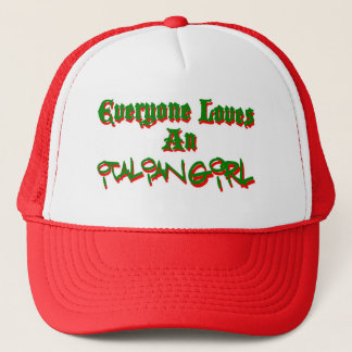 Casquette Chacun aime une fille italienne