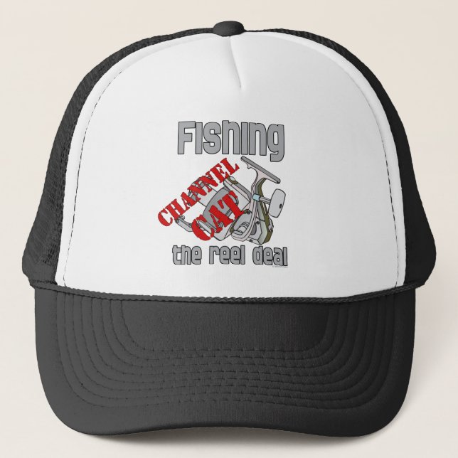 Casquette Chaîne de pêche Chat Le Reel Deal Pêche (Devant)