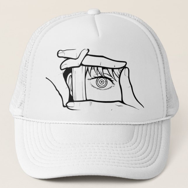 Casquette ⚙️ Chains of Madness Trucker Hat – Anime-Inspired  (Devant)