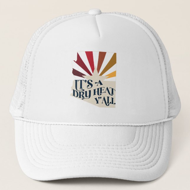 Casquette Chaleur sèche de l'état de l'Arizona (Devant)
