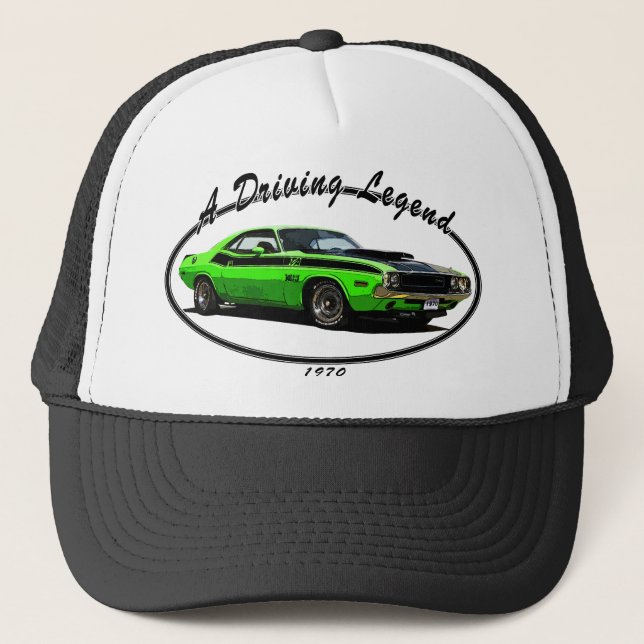 CASQUETTE CHALLENGEUR DE 1970 DODGE (Devant)