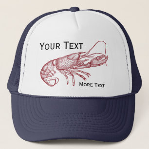 Casquette Chambre de plage faite sur commande de homard