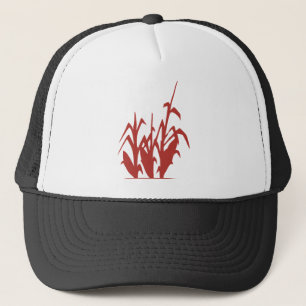 Casquette Champ Plante de maïs Silhouette Croissance de prin