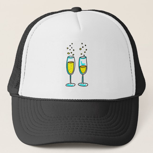 Casquette champagne (Devant)