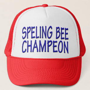 Casquette Champion de concours d'orthographe