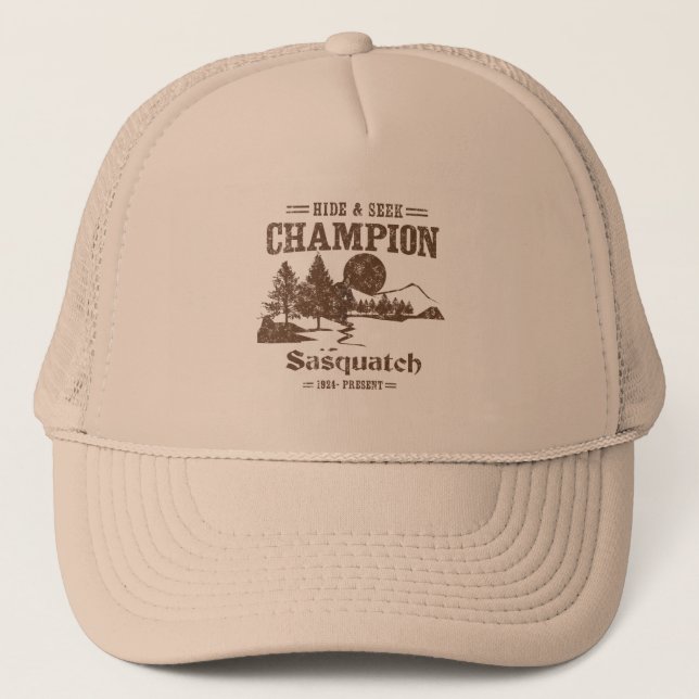Casquette Champion Sasquatch de cache-cache (Devant)