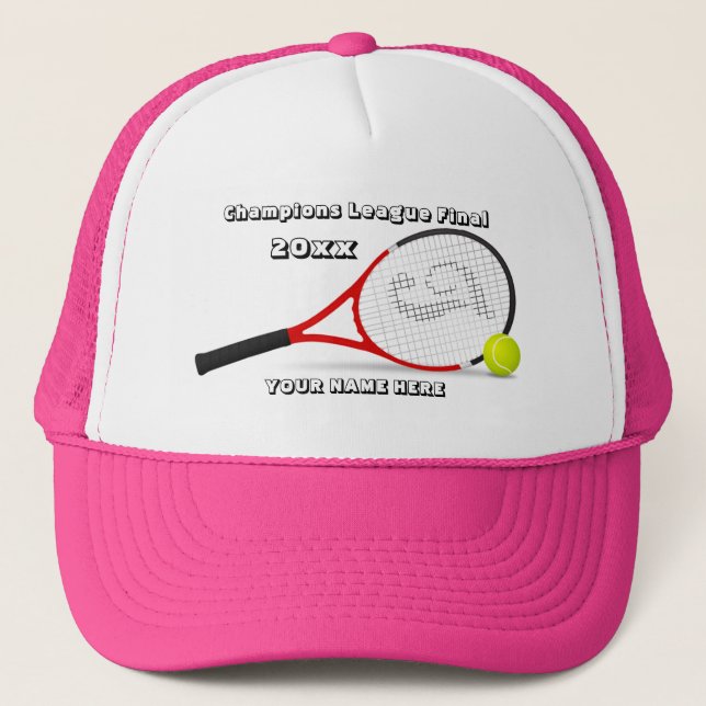 Casquette Championnat de tennis de football (Devant)