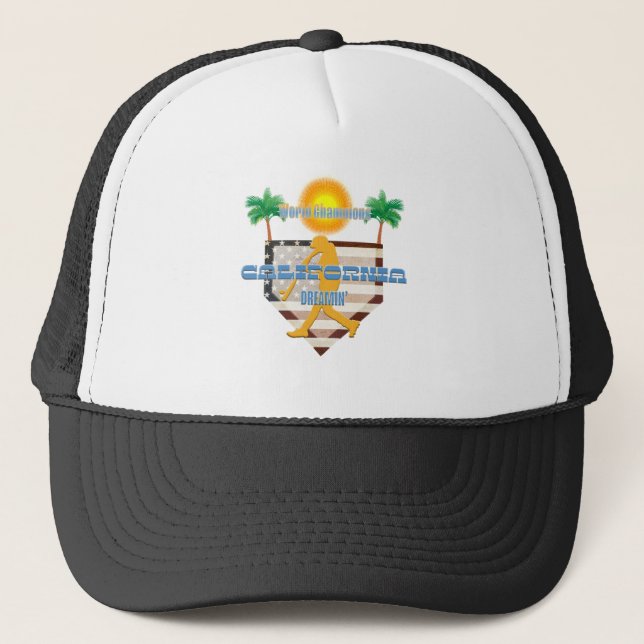 Casquette Champions du Monde California Dreamin' avec Palm T (Devant)