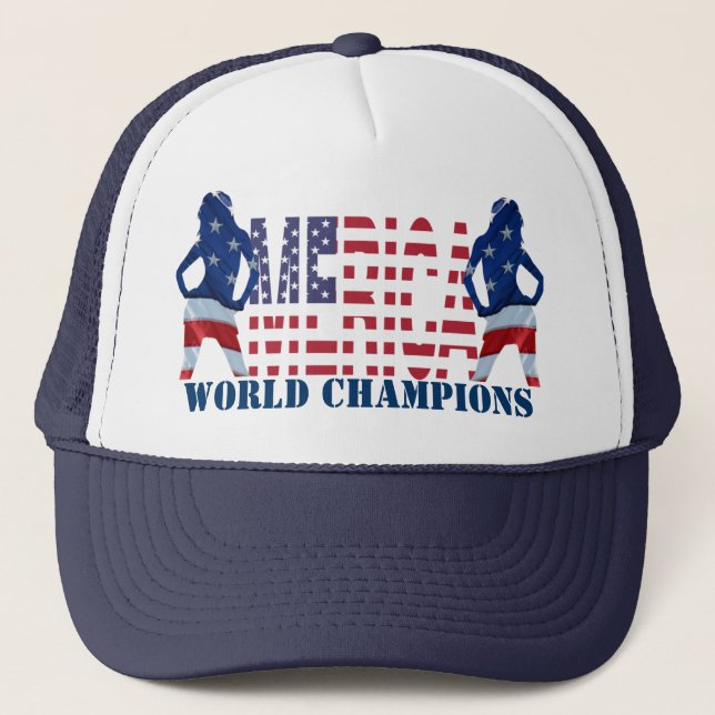Casquette Champions du monde de l'Amérique (Devant)