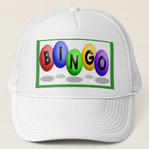 Casquette chanceux de bingo-test