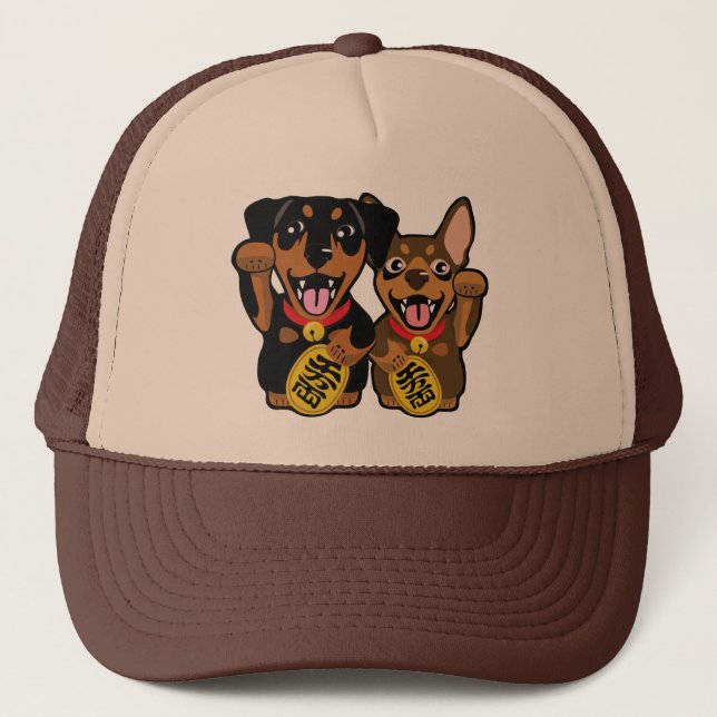 Casquette chanceux minimum de propriétaire de (Devant)
