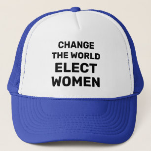Casquette Changer le monde - Elect Femmes Trucker Chapeau
