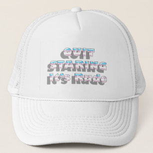 Casquette Changez de sexe la fierté, regarder stoppé il est