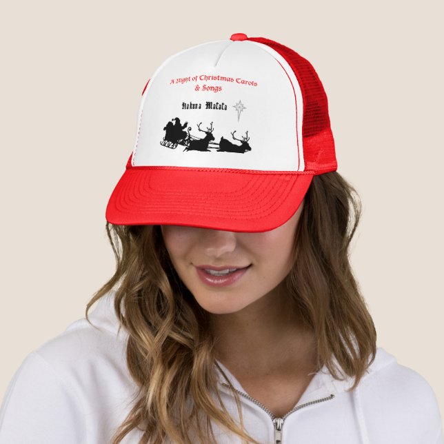 Casquette Chanter le long de Noël - Carols & Festive Joy (En situation)
