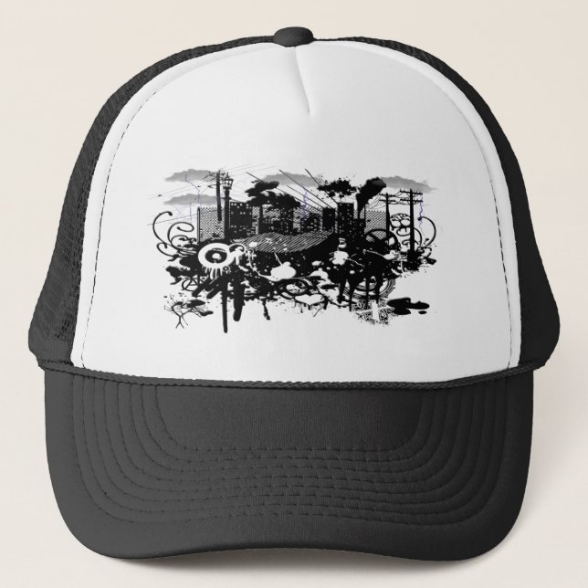 Casquette Chaos urbain (Devant)