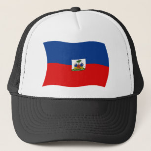 Casquette Chapeau au drapeau d'Haïti