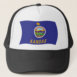 Casquette Chapeau au drapeau du Kansas