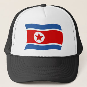 Casquette Chapeau avec Drapeau de Corée du Nord