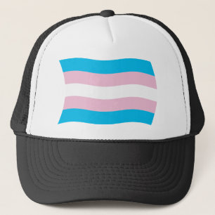 Casquette Chapeau avec drapeau de fierté transgenre