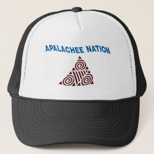 Casquette Chapeau avec Drapeau de la Nation Apalachee