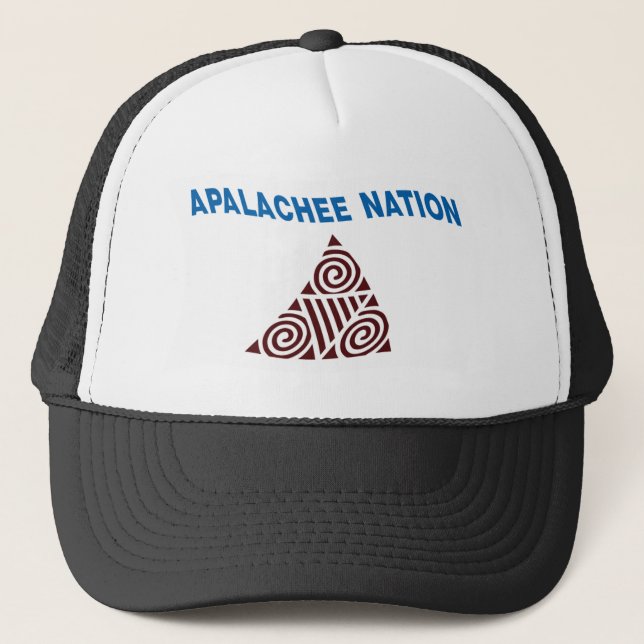 Casquette Chapeau avec Drapeau de la Nation Apalachee (Devant)