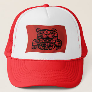 Casquette Chapeau avec le drapeau de la tribu Skagit