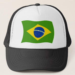 Casquette Chapeau avec le drapeau du Brésil