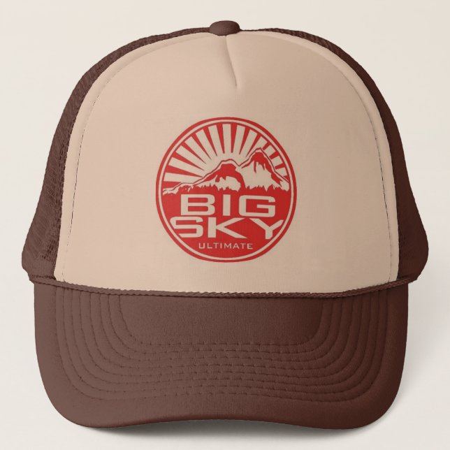 Casquette Chapeau Big Sky Trucker (Devant)