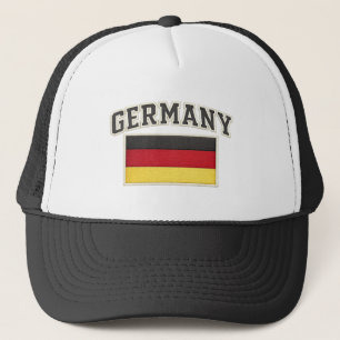 Casquette Chapeau brodé du drapeau patriotique allemand