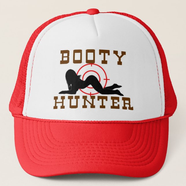Casquette Chapeau Chasseur Chasseur de seins (Devant)