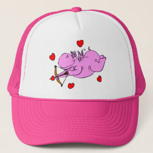 Casquette Chapeau d'amour d'hippopotame