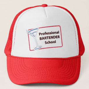 Casquette Chapeau de barman professionnel