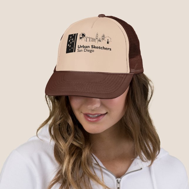 Casquette Chapeau de camion (En situation)