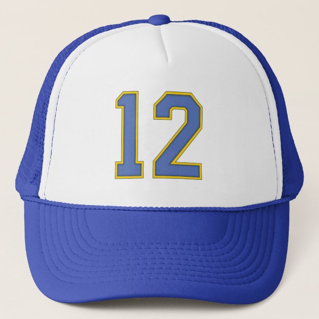 Casquette Chapeau de camion 12e anniversaire (Devant)